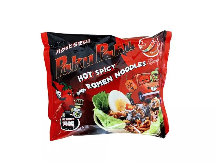 Paku Paku Hot Spicy Ramen Noodles - Lovely Spicy