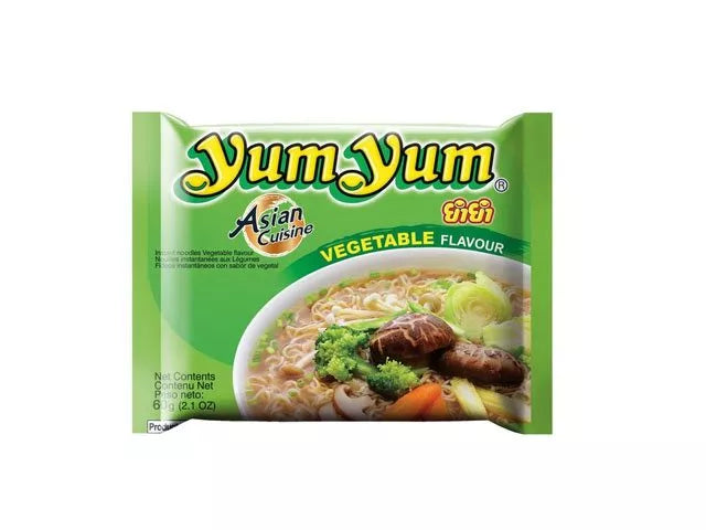 Yum Yum nudler - vegetable flavour