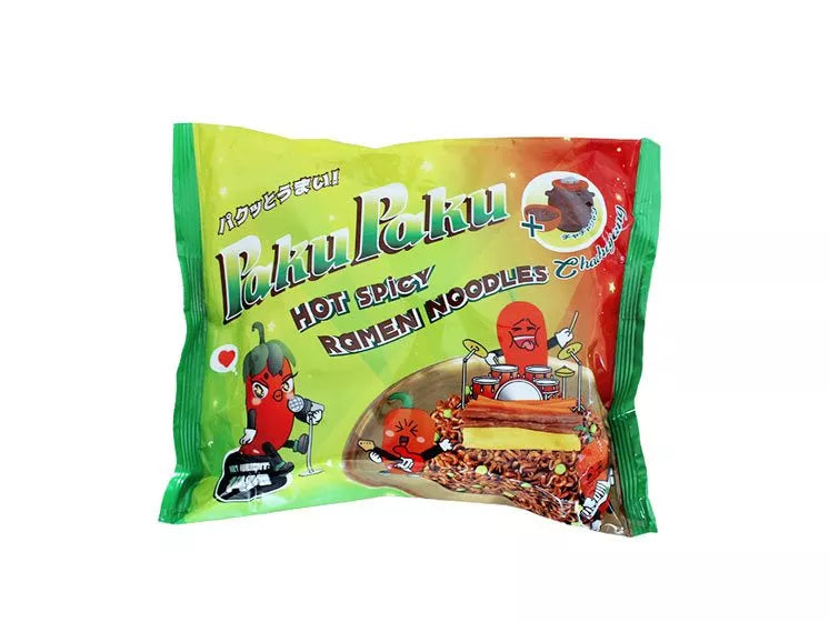 Paku Paku chachajang hot spicy ramen noodles