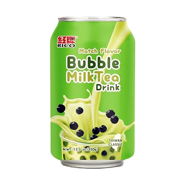 RICO Honeydew Flavor Bubble Milk Tea Drink 340 ml
