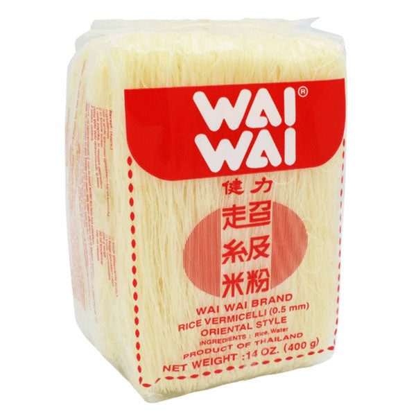 Wai Wai Risnudler Vermicelli (0.5 mm) 400g.