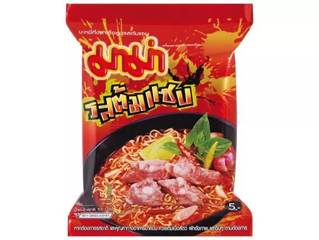 MAMA instant noodles with tom saab flavour