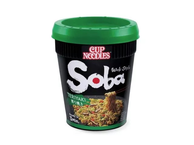 Nissin Soba Noodles Teriyaki kopnudler