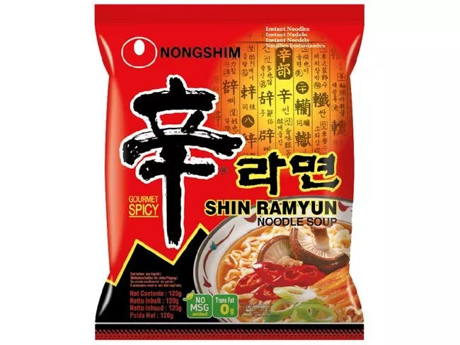 Nong Shim Instant Shin Ramyun Noodles