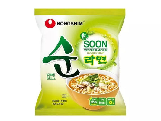 Veggie Soon Ramyun Noodles Nongshim