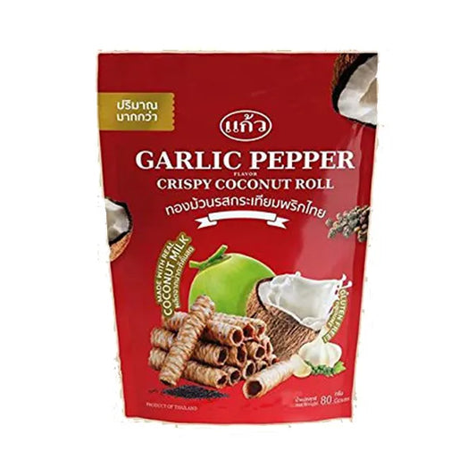 Kaew Crispy Roll Garlic Pepper Flavor