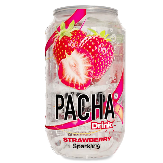 Pacha Drink Jordbær m. brus 330 ml