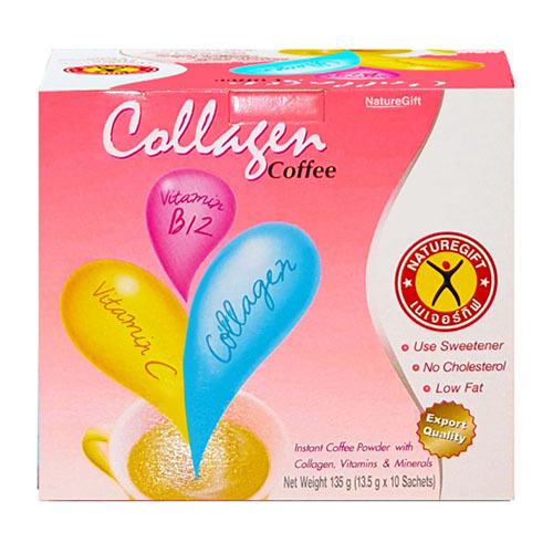 NatureGift Instant Collagen Kaffe 10 poser