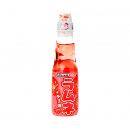 Hatakosen Ramune Strawberry (jordbær) 200 ml