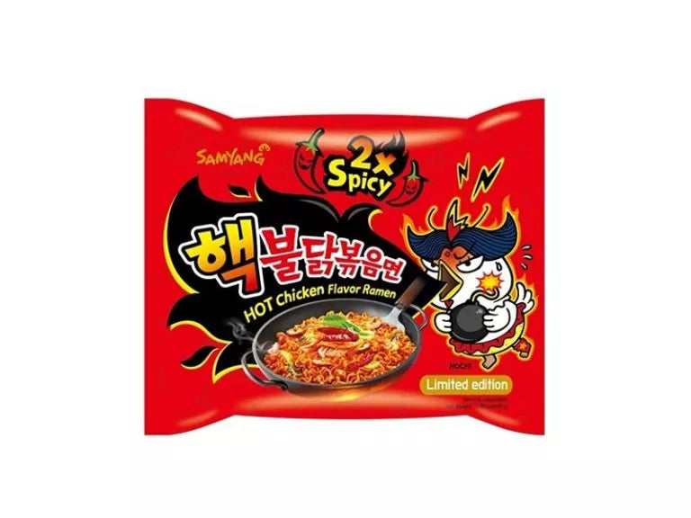 Buldak Hot Chicken Flavour Ramen 2x Spicy