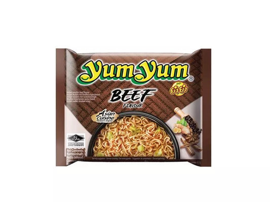 Yum yum nudler - Beef